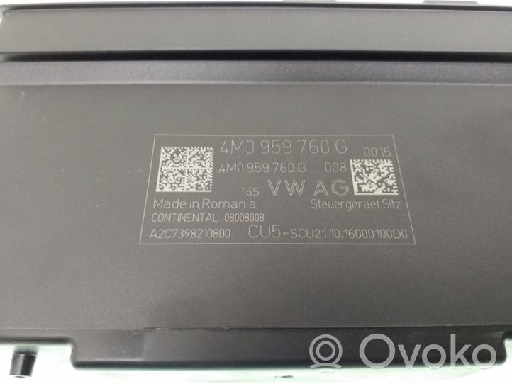 Audi Q7 4M Oven ohjainlaite/moduuli 4M0959760G