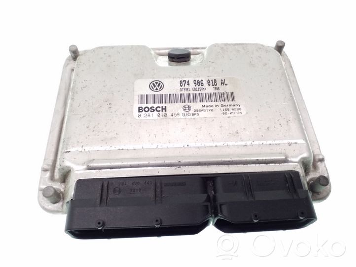 Volkswagen Transporter - Caravelle T4 Sterownik / Moduł ECU 074906018AL