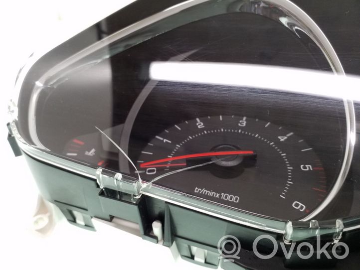 Peugeot 208 Tachimetro (quadro strumenti) 9674643080