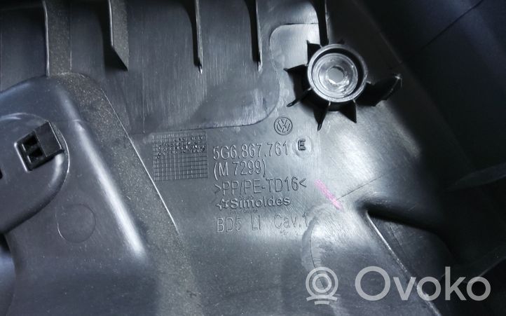 Volkswagen Golf VII Altro elemento di rivestimento bagagliaio/baule 5G6867761E