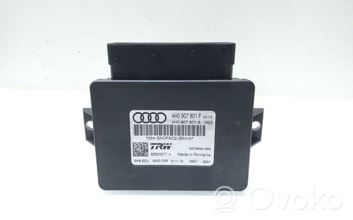 Audi A6 S6 C7 4G Moduł / Sterownik hamulca ręcznego 4H0907801F