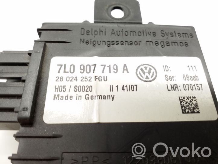 Volkswagen Touareg I Signalizacijos valdymo blokas 7L0907719A