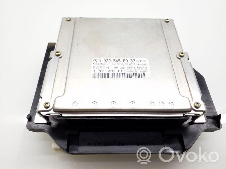 Mercedes-Benz E W210 Calculateur moteur ECU A0225458032