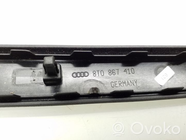 Audi A5 8T 8F Panneau de garniture tableau de bord 8T0867410