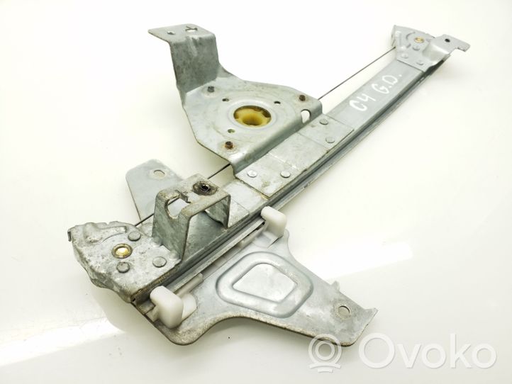 Citroen C4 I Rear window lifting mechanism without motor 