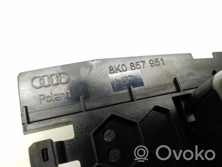 Audi A4 S4 B8 8K Boîte / compartiment de rangement pour tableau de bord 8K0857951