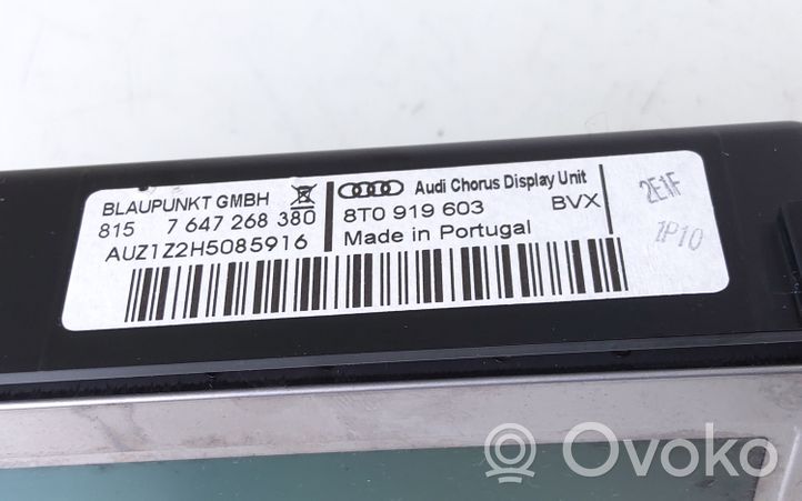 Audi A4 S4 B8 8K Monitor/display/piccolo schermo 8T0919603