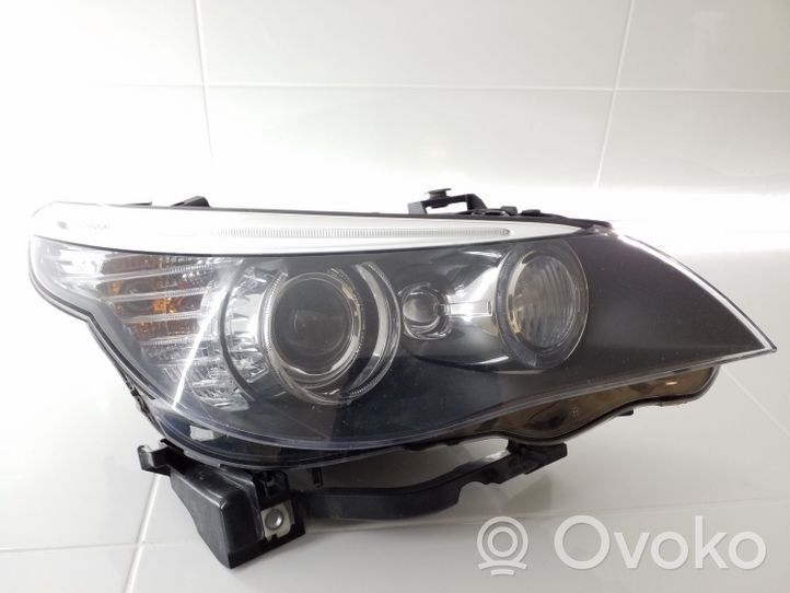 BMW 5 E60 E61 Phare frontale 704467206