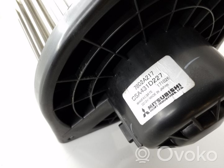 Mitsubishi ASX Pečiuko ventiliatorius/ putikas 7802A217