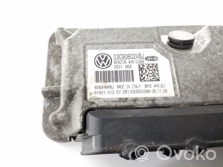 Volkswagen Polo V 6R Variklio valdymo blokas 03C906024BJ