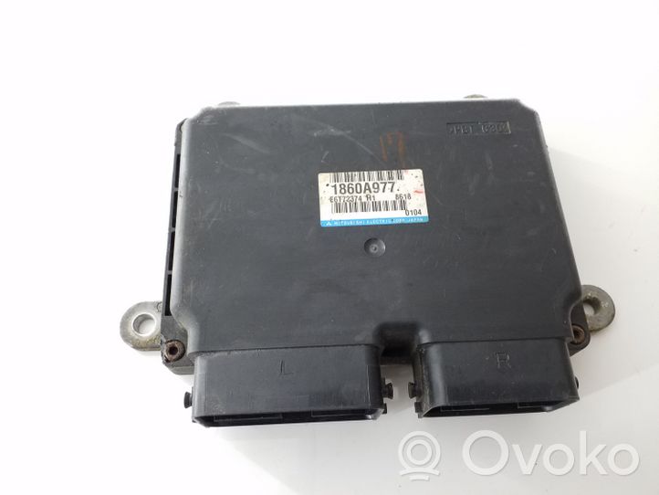 Mitsubishi Lancer X Sterownik / Moduł ECU 1860A977