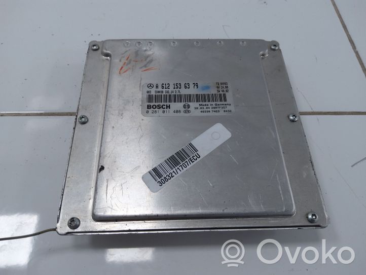 Mercedes-Benz A W176 Calculateur moteur ECU 0281011408