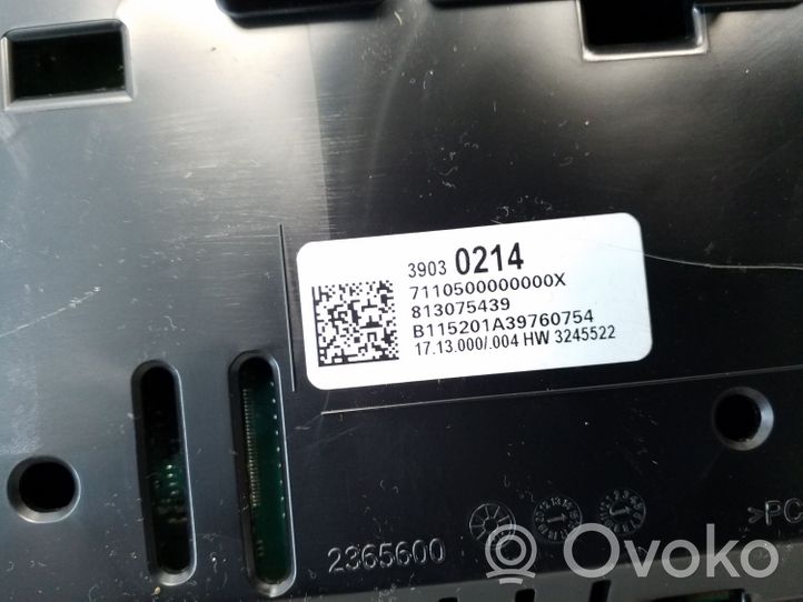 Opel Insignia A Compteur de vitesse tableau de bord 39030214