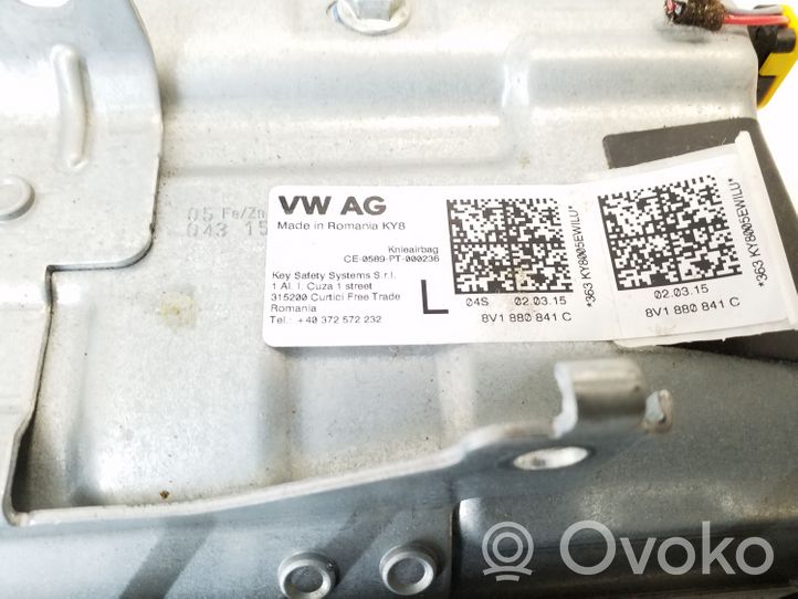 Audi A3 S3 8V Poduszka powietrzna Airbag chroniąca kolana 8V1880841C