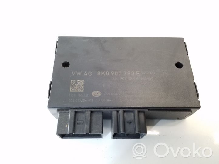 Audi A4 S4 B8 8K Piekabes āķa vadības bloks 8K0907383E