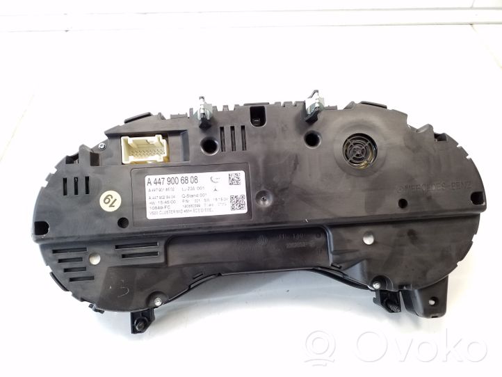 Mercedes-Benz V Class W447 Tachimetro (quadro strumenti) A4479006808