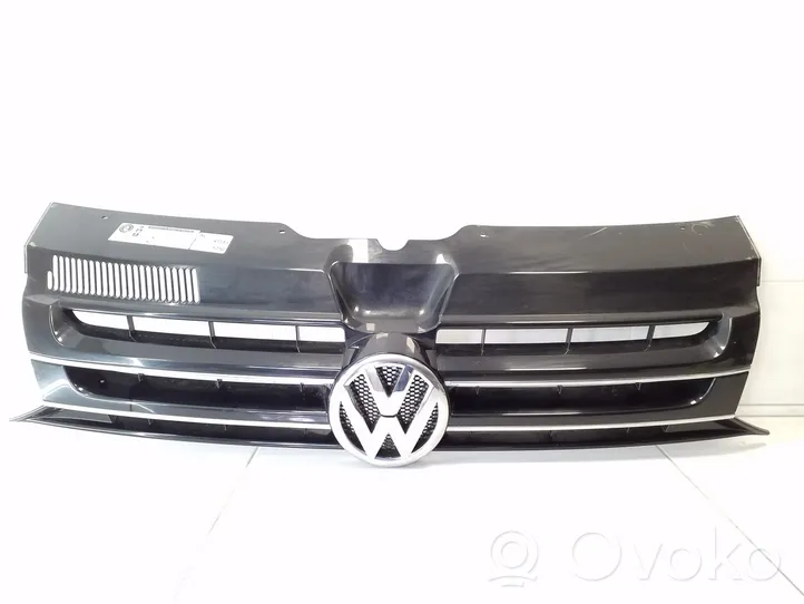 Volkswagen Transporter - Caravelle T5 Griglia superiore del radiatore paraurti anteriore 7E5853651