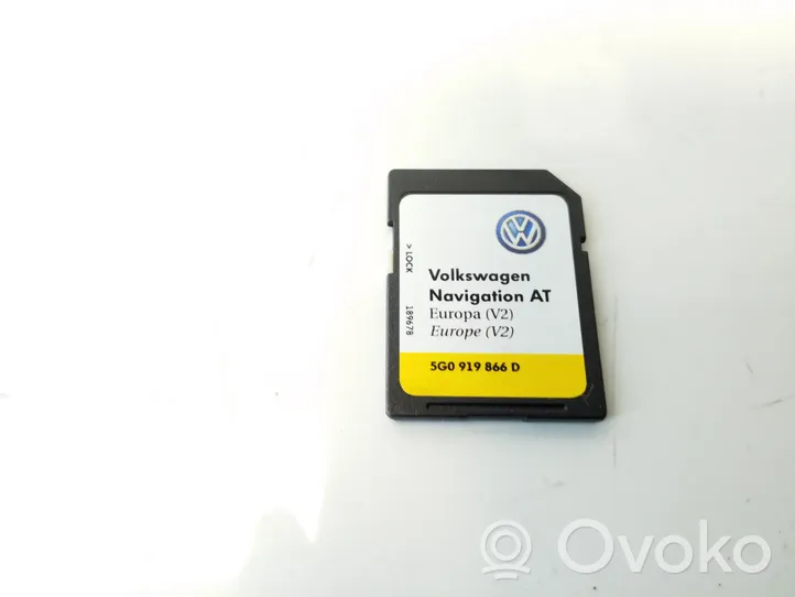 Volkswagen Golf VII Считывающее устройство CD/DVD навигации (GPS) 5G0035858