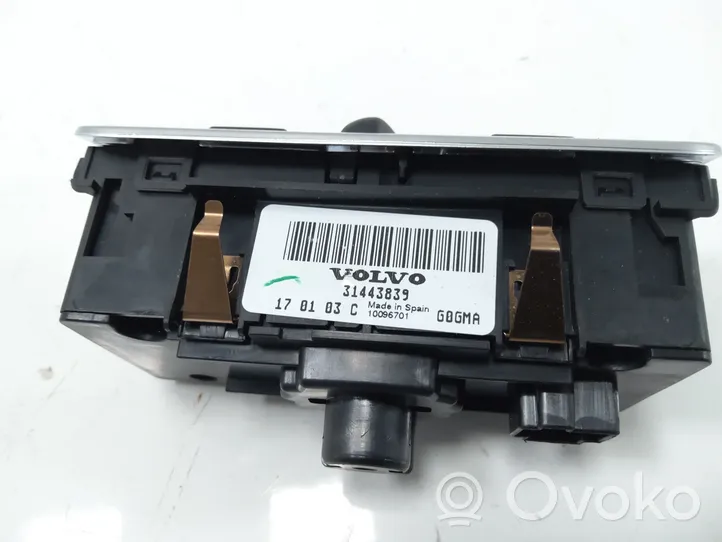 Volvo S60 Interruptor de luz 31443839