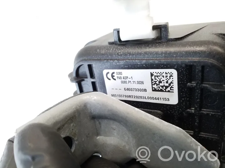 Renault Zoe Poduszka powietrzna Airbag pasażera 985155799R