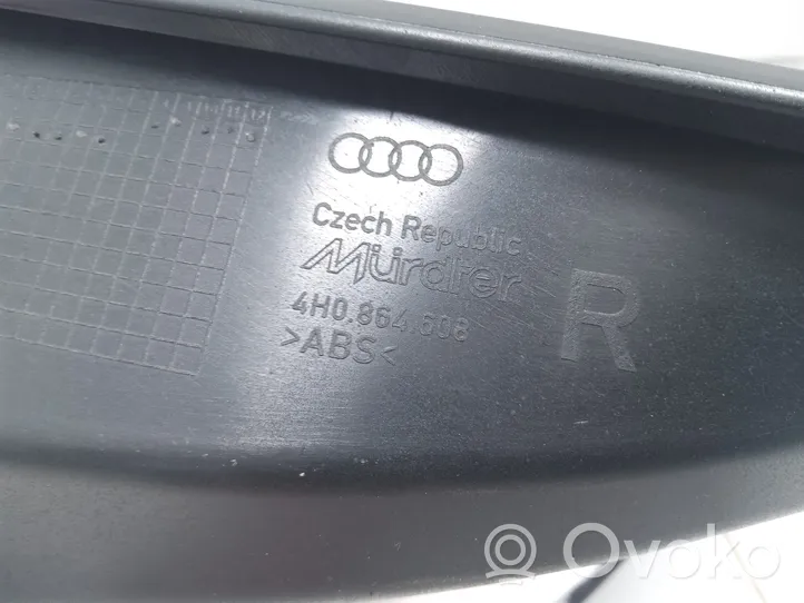 Audi A8 S8 D4 4H Listwa progowa tylna 4H0864608