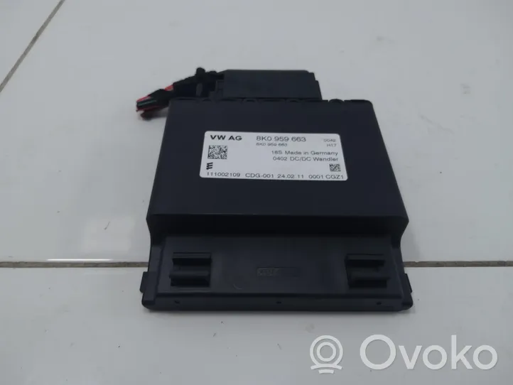 Audi A4 S4 B8 8K Power management control unit 8K0959663