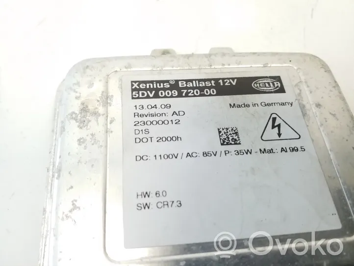 Opel Astra J Ajovalojen virranrajoitinmoduuli Xenon 5DV00972000