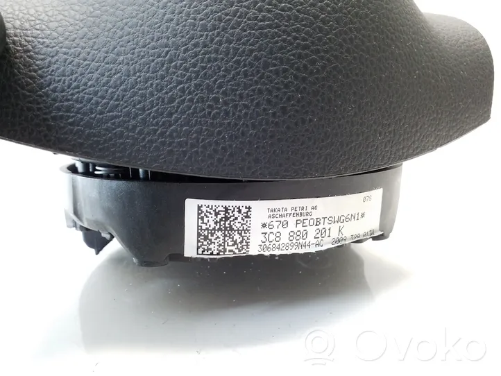 Volkswagen PASSAT B7 Airbag de volant 3C8880201K