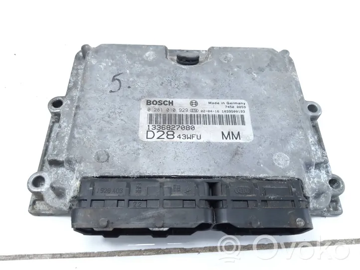 Citroen Jumper Calculateur moteur ECU 1336827080