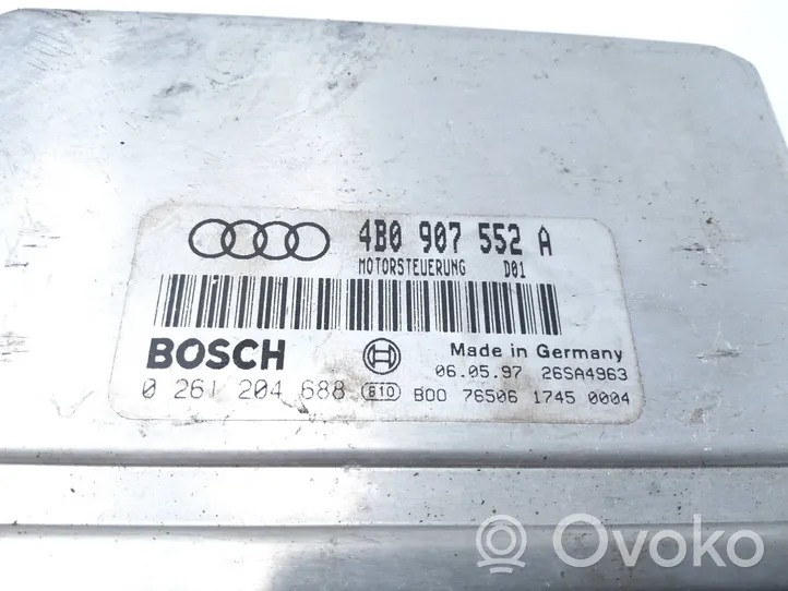Audi A6 S6 C7 4G Moottorin ohjainlaite/moduuli 4B0907552A