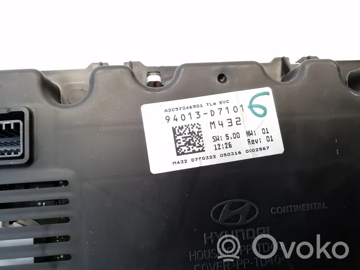 Hyundai Tucson TL Tachimetro (quadro strumenti) 94013D7101