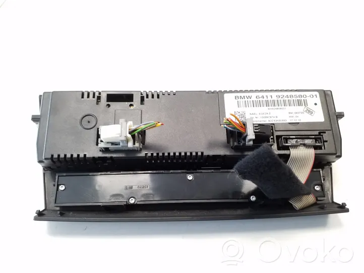 BMW 3 E90 E91 Climate control unit 6411924858001