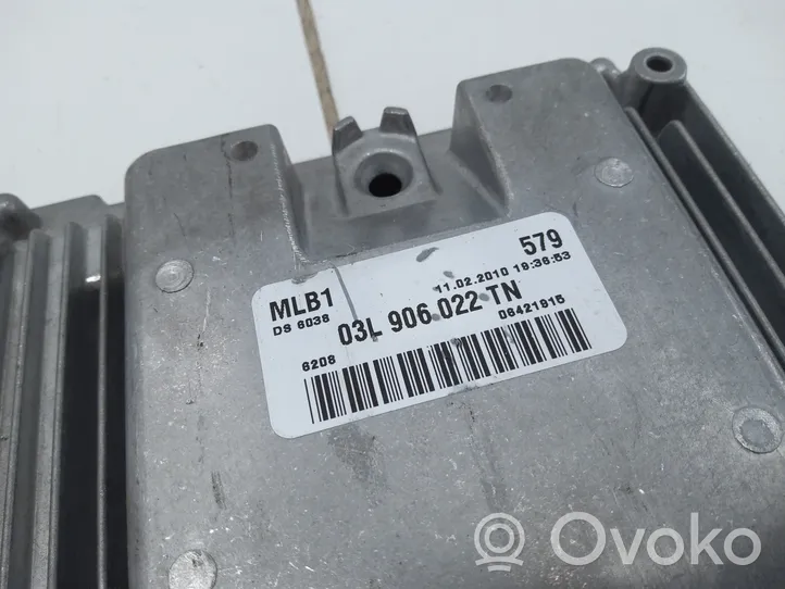 Audi A4 S4 B8 8K Komputer / Sterownik ECU silnika 03L906022