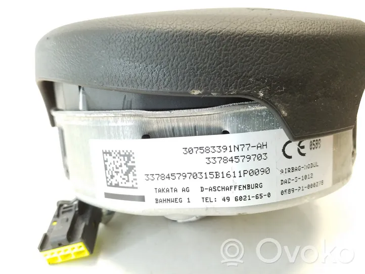 BMW X5 F15 Poduszka powietrzna Airbag kierownicy 307583391N77AH