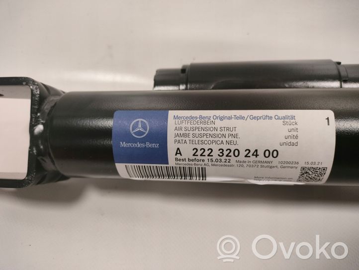 Mercedes-Benz S W222 Ammortizzatore anteriore con sospensione pneumatica A2223202400