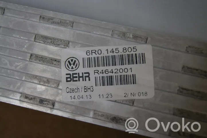 Volkswagen Polo V 6R Välijäähdyttimen jäähdytin 