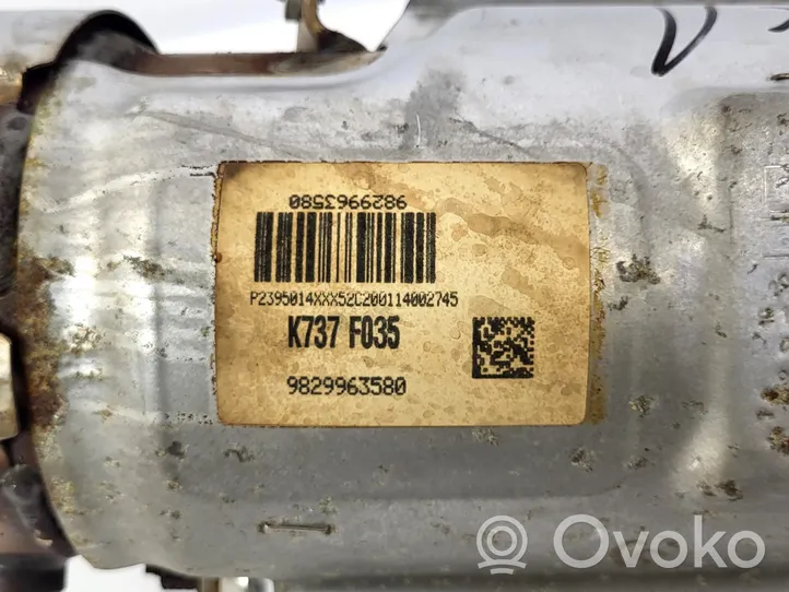 Opel Grandland X Filtre à particules catalyseur FAP / DPF 9829963580