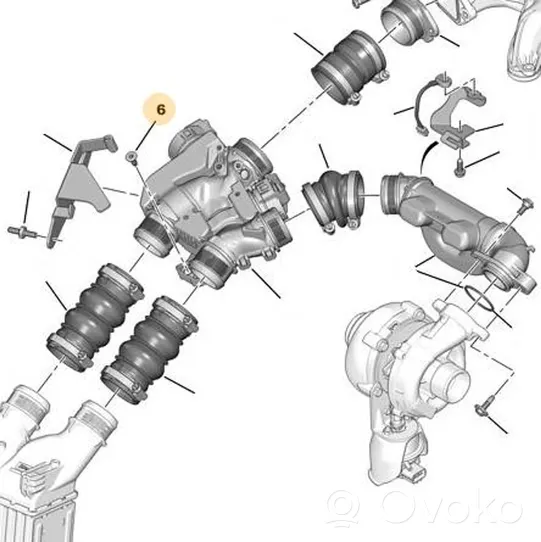 Citroen Berlingo Boulon de roue de secours 032464