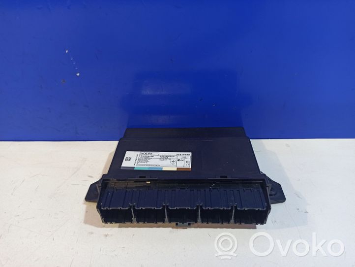 Volvo S60 Keyless (KESSY) go control unit/module 31419588