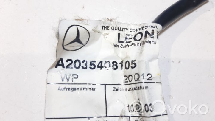 Mercedes-Benz C W203 Cablaggio per freni 2035408105