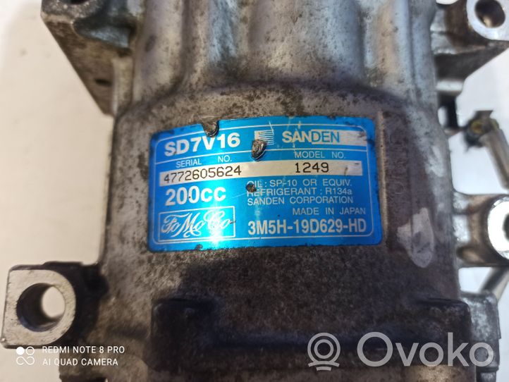 Volvo V50 Kompresor / Sprężarka klimatyzacji A/C 3M5H19D629HD