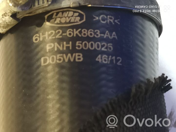 Land Rover Range Rover Sport L320 Tube d'admission de tuyau de refroidisseur intermédiaire PNH500025