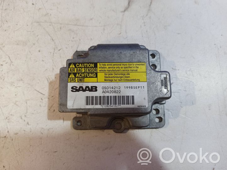 Saab 9-5 Centralina/modulo airbag 5014212