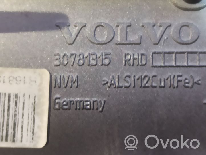 Volvo S80 Copertura griglia di ventilazione cruscotto 30781315
