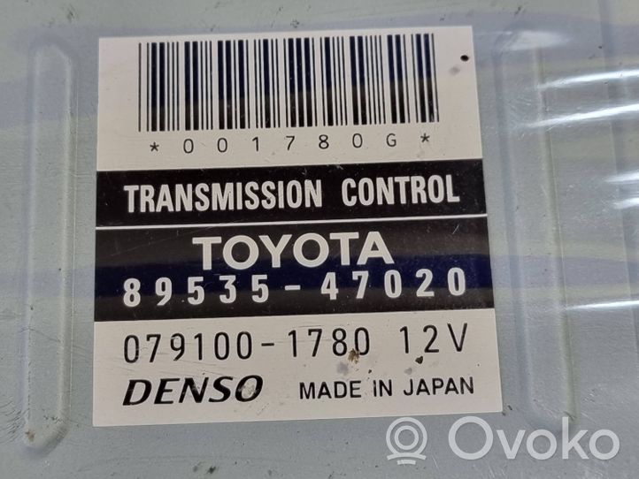 Toyota Prius (NHW20) Module de contrôle de boîte de vitesses ECU 8953547020