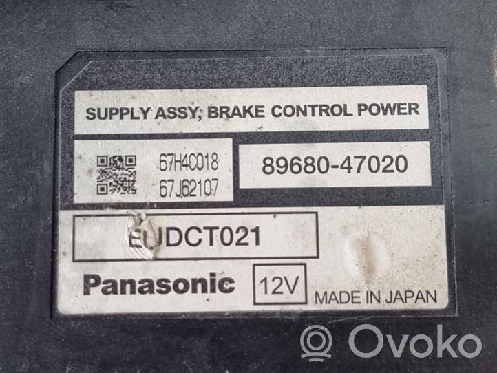 Toyota Prius (NHW20) Brake system control unit/module 8968047020