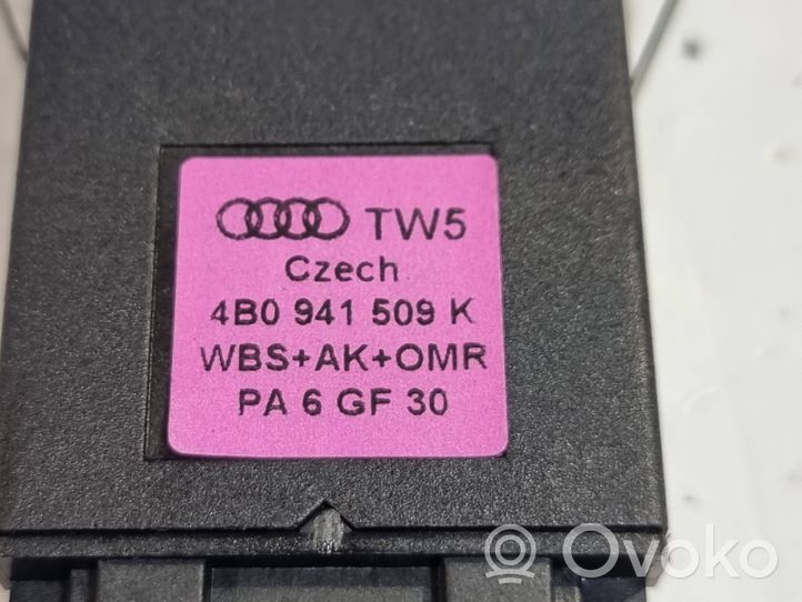 Audi A6 S6 C5 4B Przycisk świateł awaryjnych 4B0941509