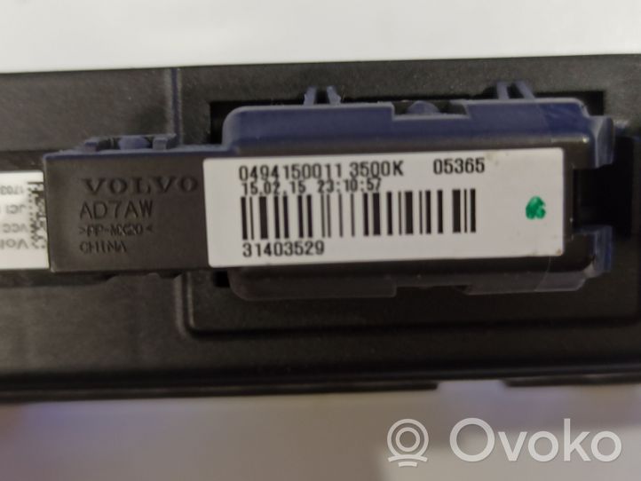 Volvo XC90 Etuistuimen valo 31699146