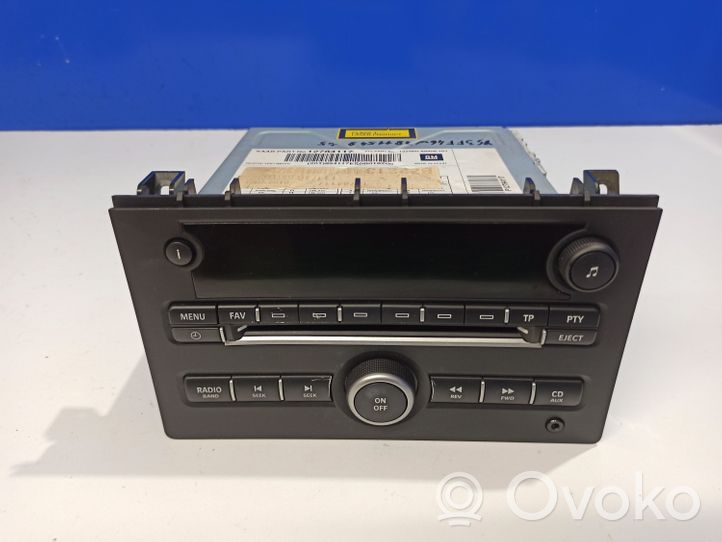 Saab 9-3 Ver2 Panel / Radioodtwarzacz CD/DVD/GPS 12784117