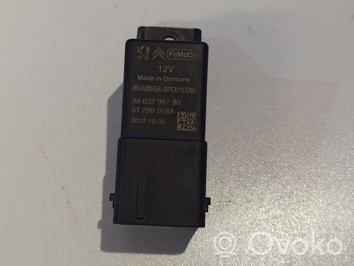 Ford Connect Žvakių pakaitinimo rėlė 9803299780